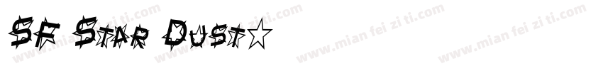 SF Star Dust字体转换